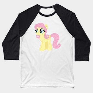 Flip Hair Fluttershy Baseball T-Shirt